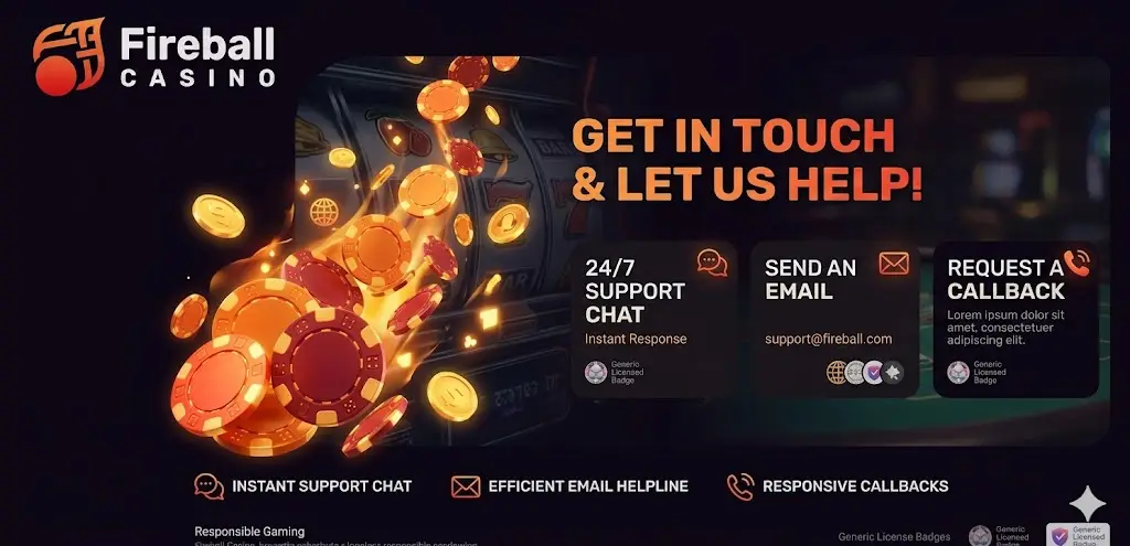 Fireball Casino magyar ügyfélszolgálat kapcsolat