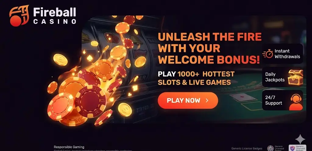 Fireball Casino magyar áttekintés főkép
